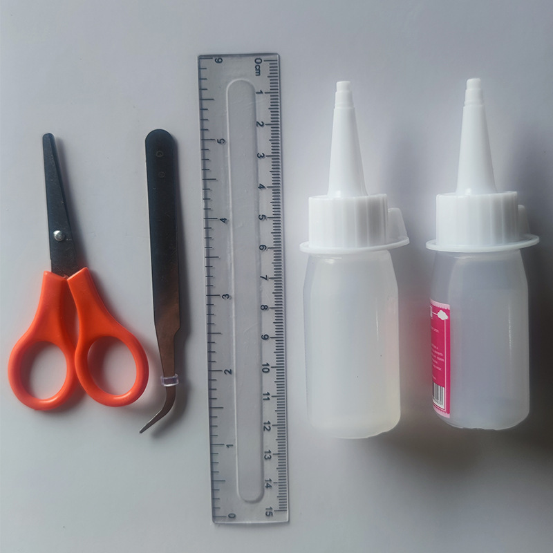 3 tools + 2 alcohol glue